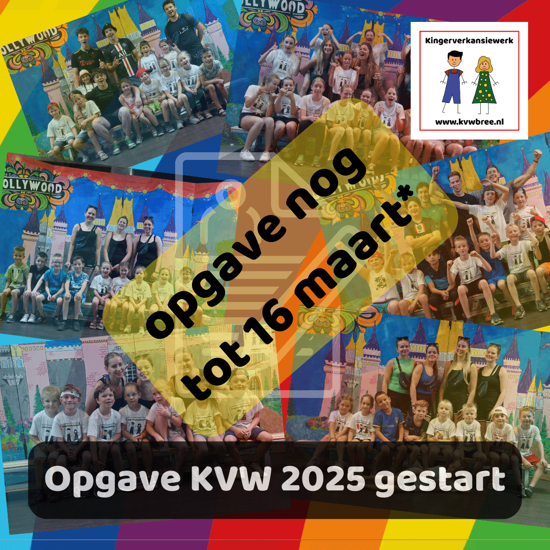 Opgave pas definitief na ontvangen e-mail