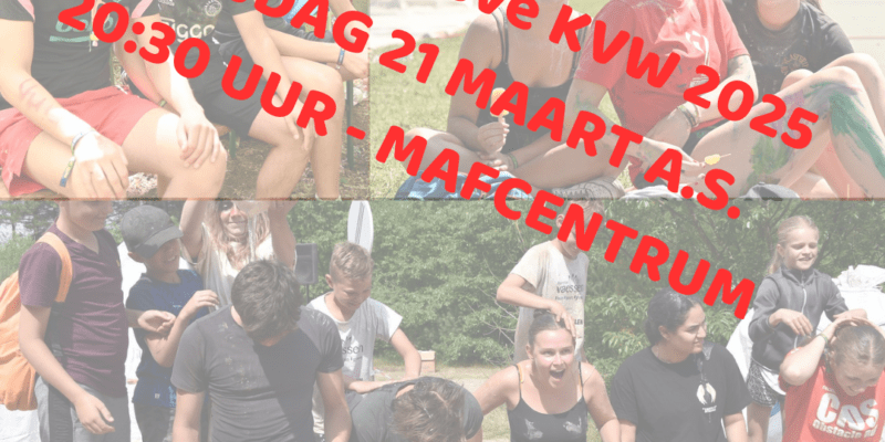 Leidingopgave KVW 2025